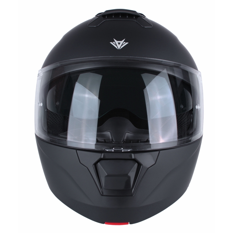 Kask motocyklowy typu flip-up RSA Rival, matowo czarny
