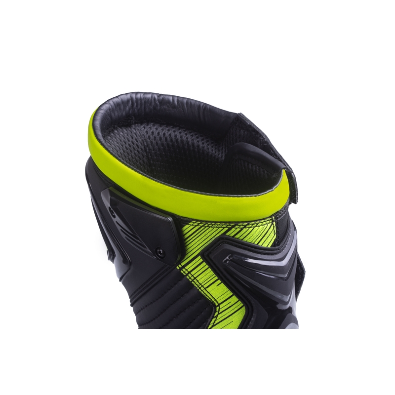 Buty motocyklowe Street Racer Grid czarno fluo żółte