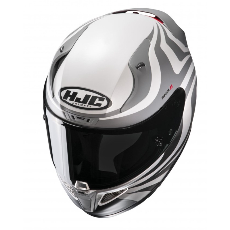 Integralny kask motocyklowyHJC RPHA 11 Eldon MC10SF biało-siwy