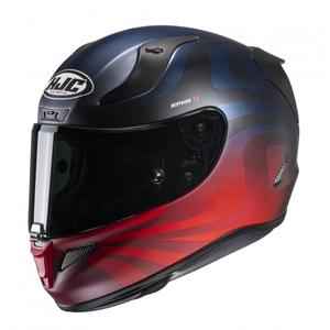 Integralny kask motocyklowy HJC RPHA 11 Eldon MC21SF czarno-niebiesko-czerwona