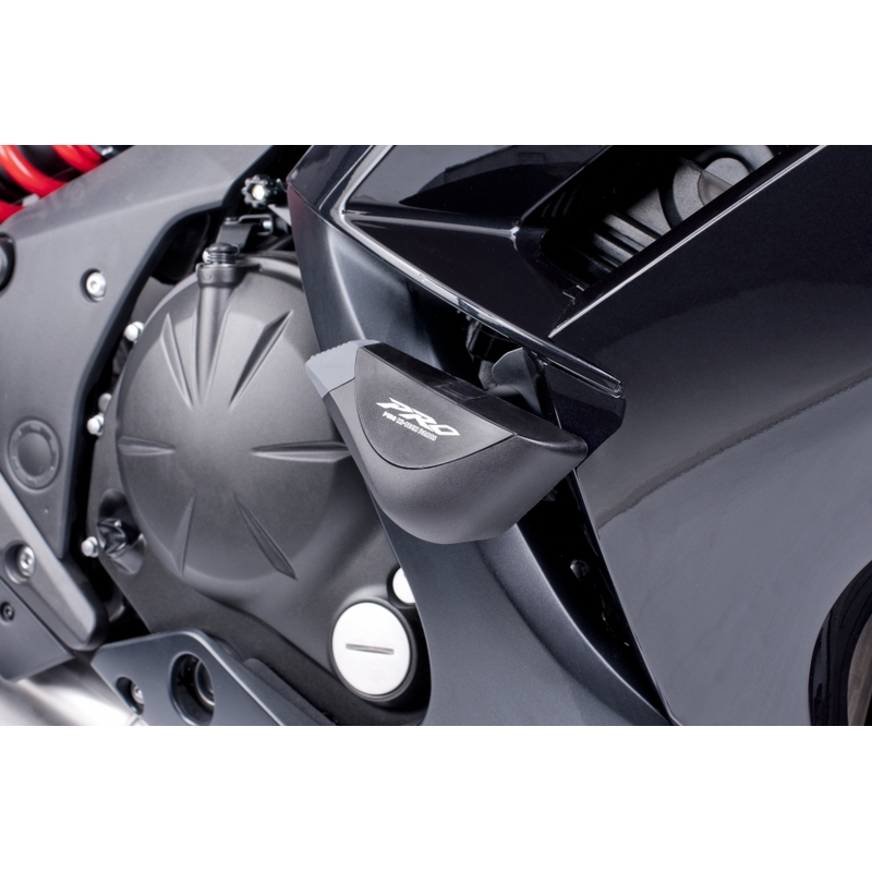 Crash pady Puig PRO - Kawasaki ER-6F (12-15) czarne
