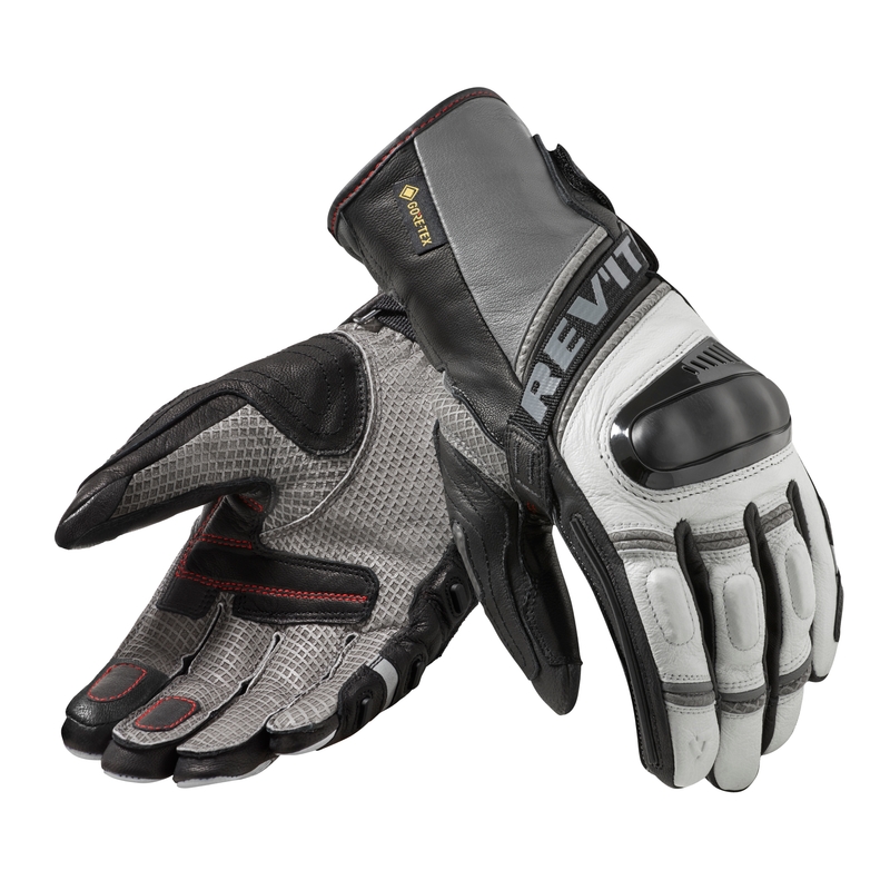 Rękawice motocyklowe Revit Dominator 3 GTX siwe