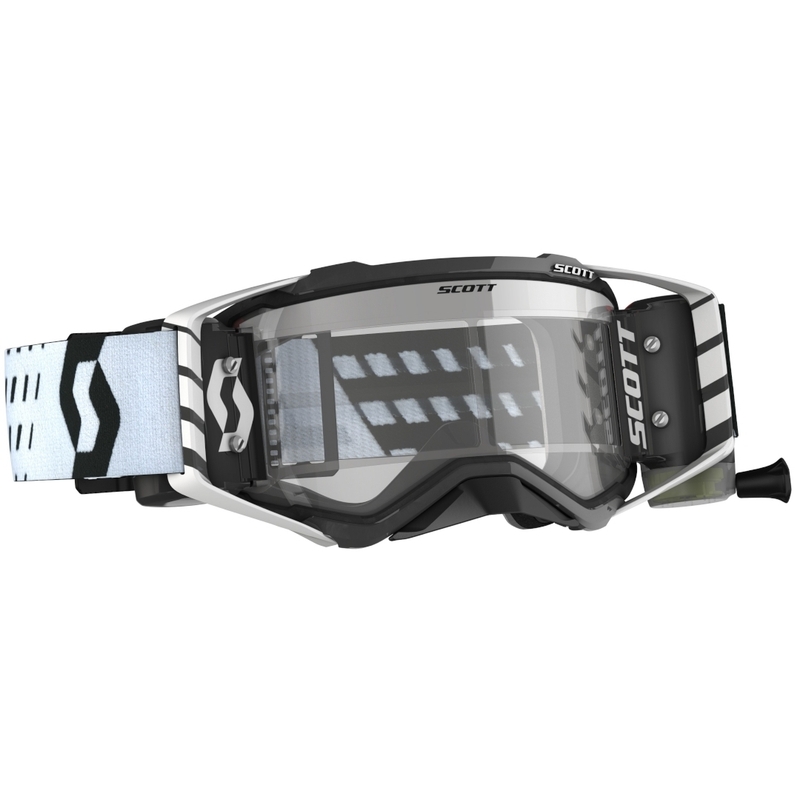 Gogle motocrossowe SCOTT Prospect WFS czarno-białe wyprzedaż