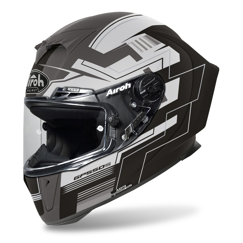 Airoh GP550 S Challenge 2022 integralny kask motocyklowy czarny matowy wyprzedaż
