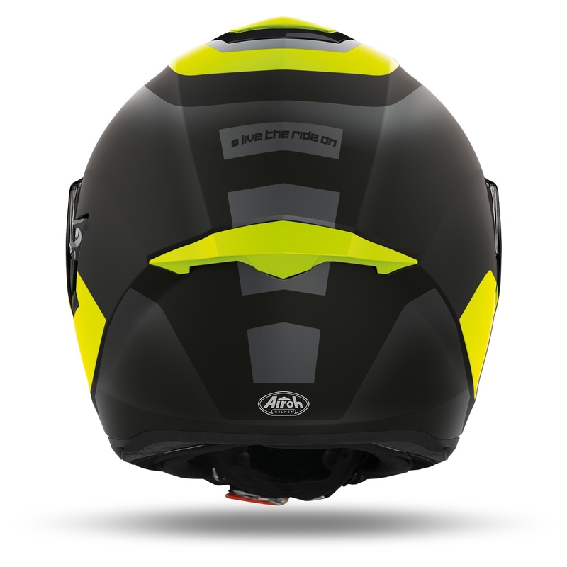 Integralny kask motocyklowy Airoh ST.501 Dock 2022 fluo yellow matt wyprzedaż