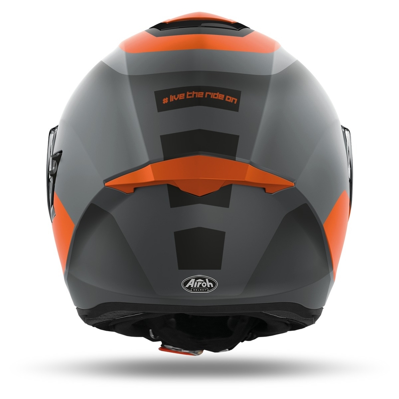 Integralny kask motocyklowy Airoh ST.501 Dock 2022 orange matt wyprzedaż