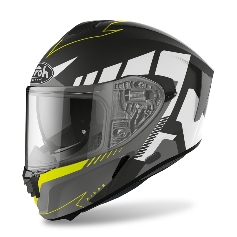 Airoh Spark Rise 2022 integralny kask motocyklowy czarny matowy