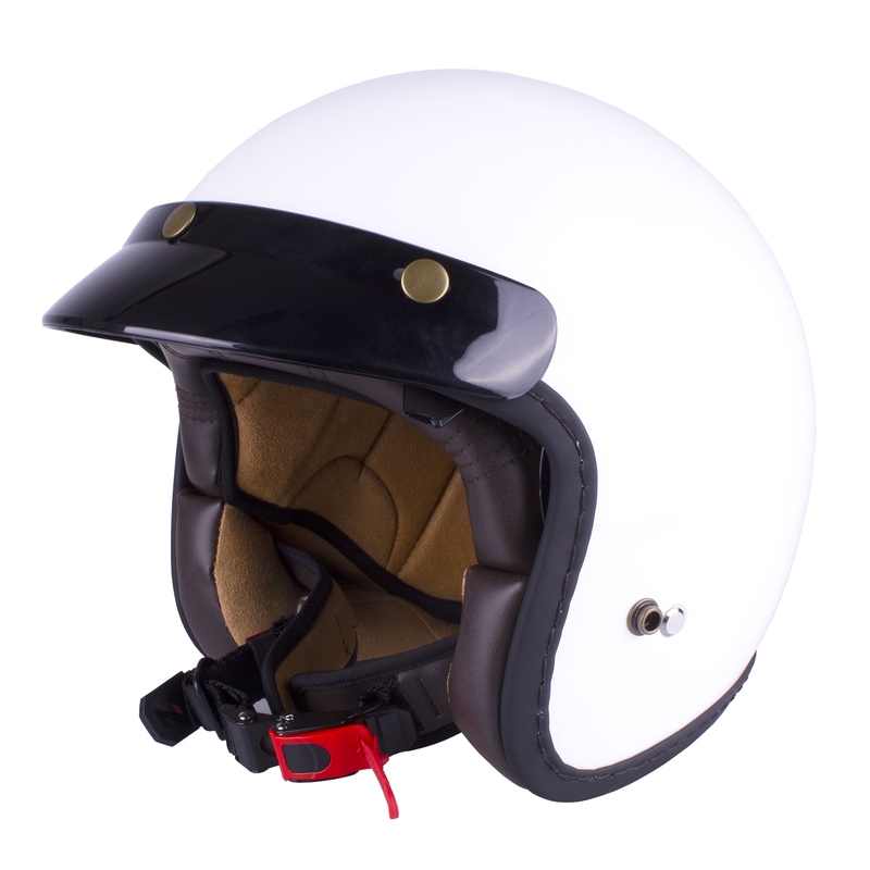Otwarty kask motocyklowy Lazer Mambo Evo Z-Line biały