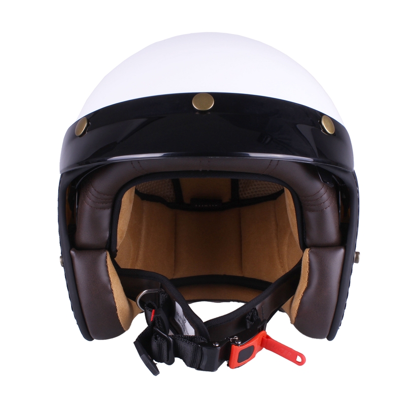 Otwarty kask motocyklowy Lazer Mambo Evo Z-Line biały