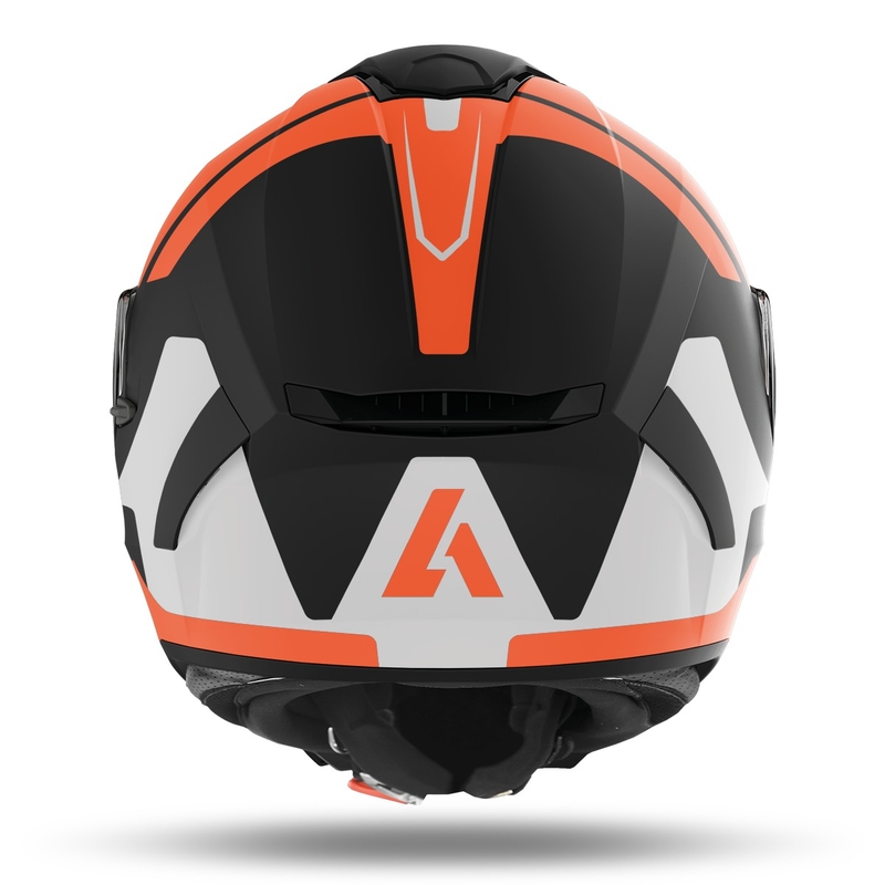 Integralny kask motocyklowy Airoh Spark Shogun 2022 matowy pomarańczowy wyprzedaż
