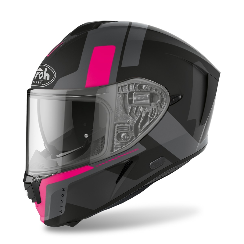 Integralny kask motocyklowy Airoh Spark Shogun 2022 matowy różowy