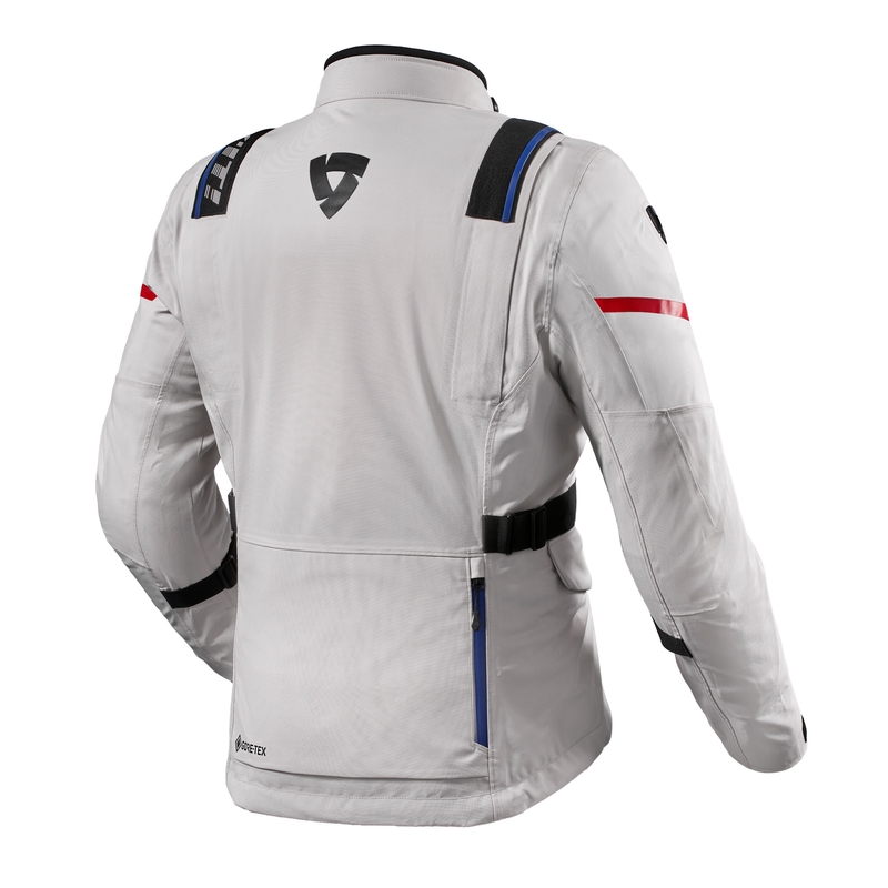 Kurtka motocyklowa Revit Vertical GTX srebrna