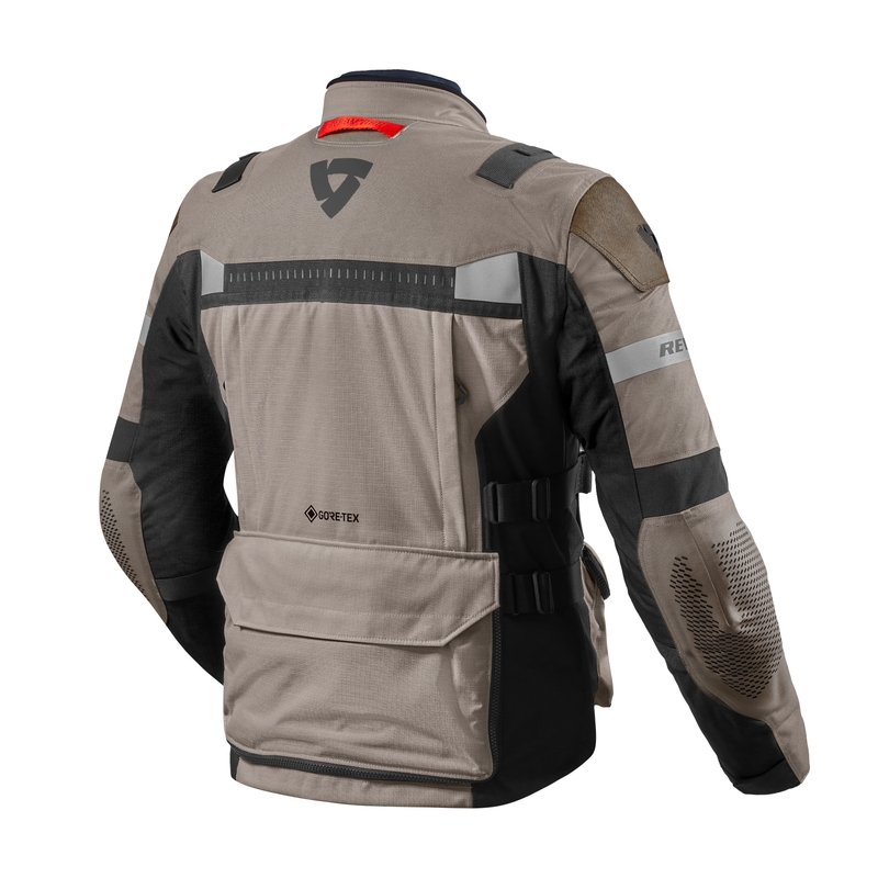 Kurtka motocyklowa Revit Defender 3 GTX brązowo-czarna