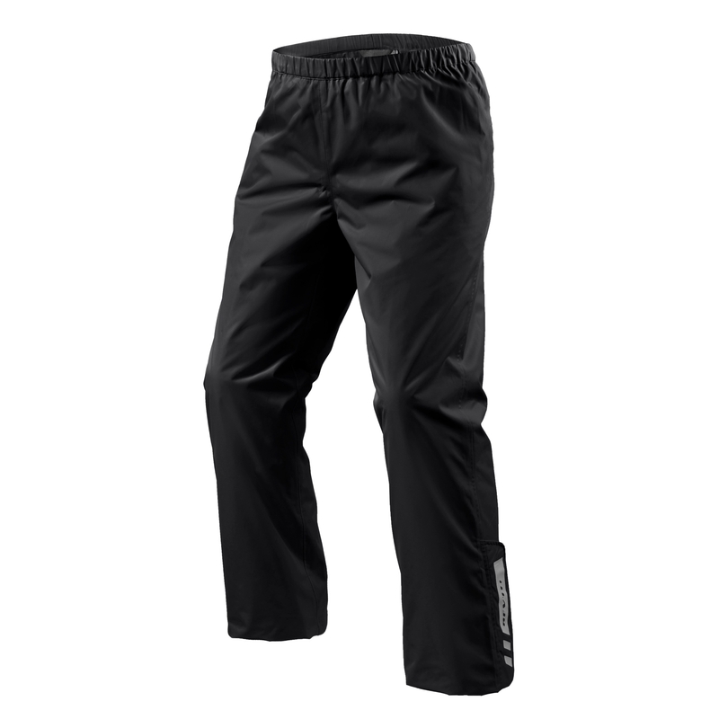 Motocyklowe spodnie przeciwdeszczowe Revit Acid 3 H2O czarne wyprzedaż