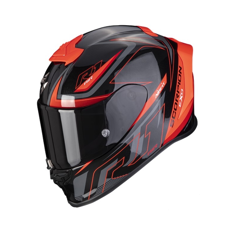 Integralny kask motocyklowy Scorpion EXO-R1 Air Gaz black-red.