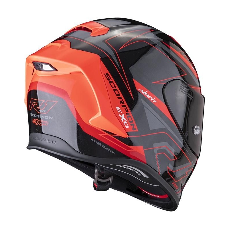 Integralny kask motocyklowy Scorpion EXO-R1 Air Gaz black-red.