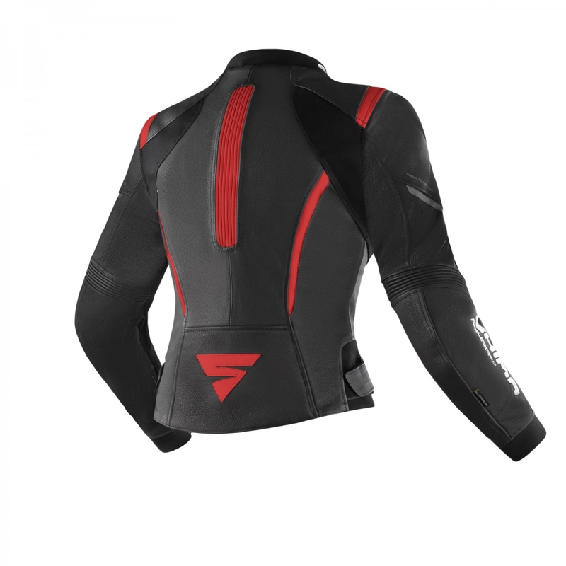 Kurtka motocyklowa damska Shima Miura 2.0 czarno-czerwona