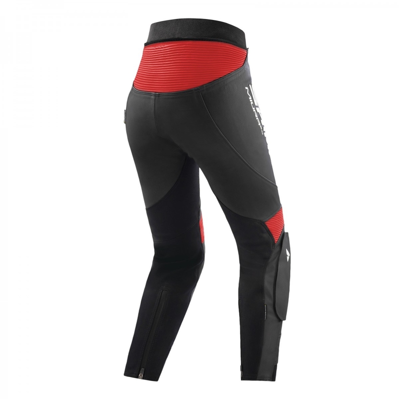 Damskie spodnie motocyklowe Shima Miura 2.0 Black/Red