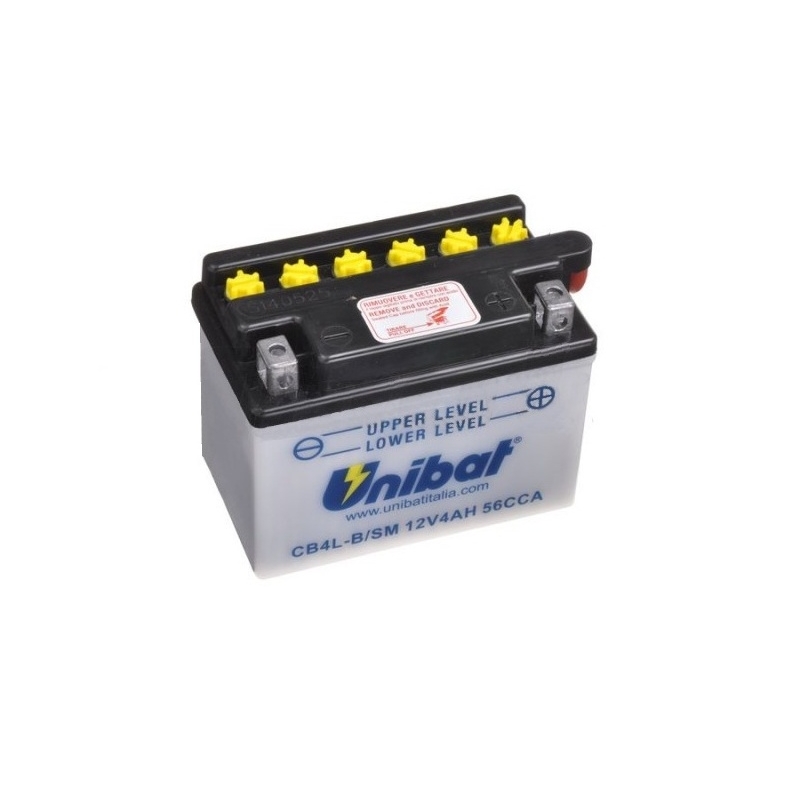 Akumulator standard Unibat CB4L-B, 12V 4Ah