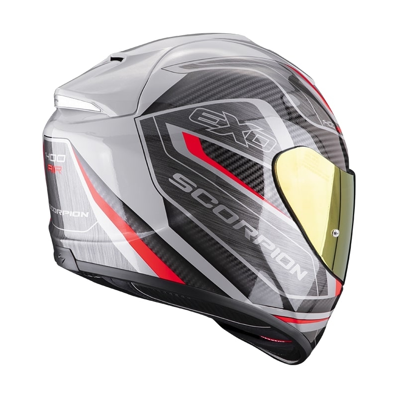 Integralny kask motocyklowy Scorpion EXO-1400 Air Attune grey-black-red. wyprzedaż
