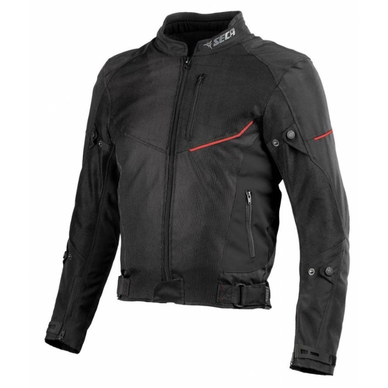 Kurtka motocyklowa SECA Aero III czarna wyprzedaż