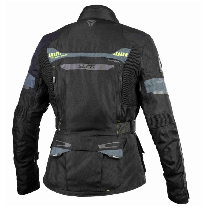 Damska kurtka motocyklowa SECA Arrakis II czarna wyprzedaż