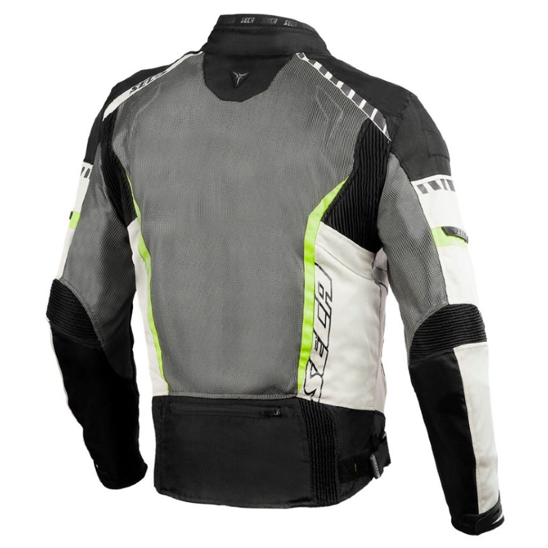 SECA Airflow II kurtka motocyklowa szara wyprzedaż