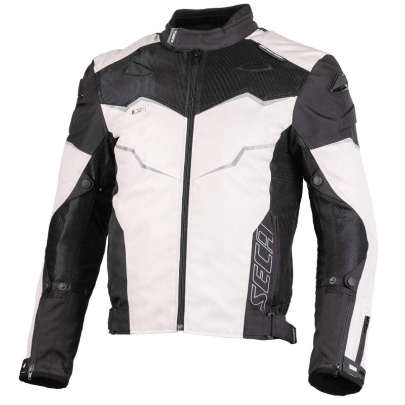 Kurtka motocyklowa SECA Stream III szara wyprzedaż