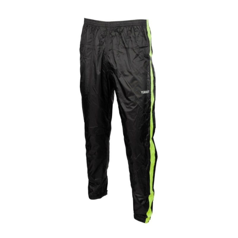 Spodnie przeciwdeszczowe SECA Drop Black-Fluo Yellow wyprzedaż
