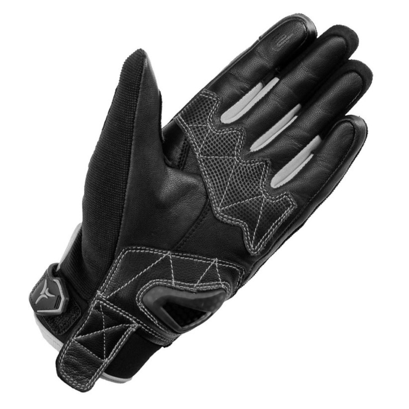 SECA X-Stretch rękawice motocyklowe czarny/szary wyprzedaż