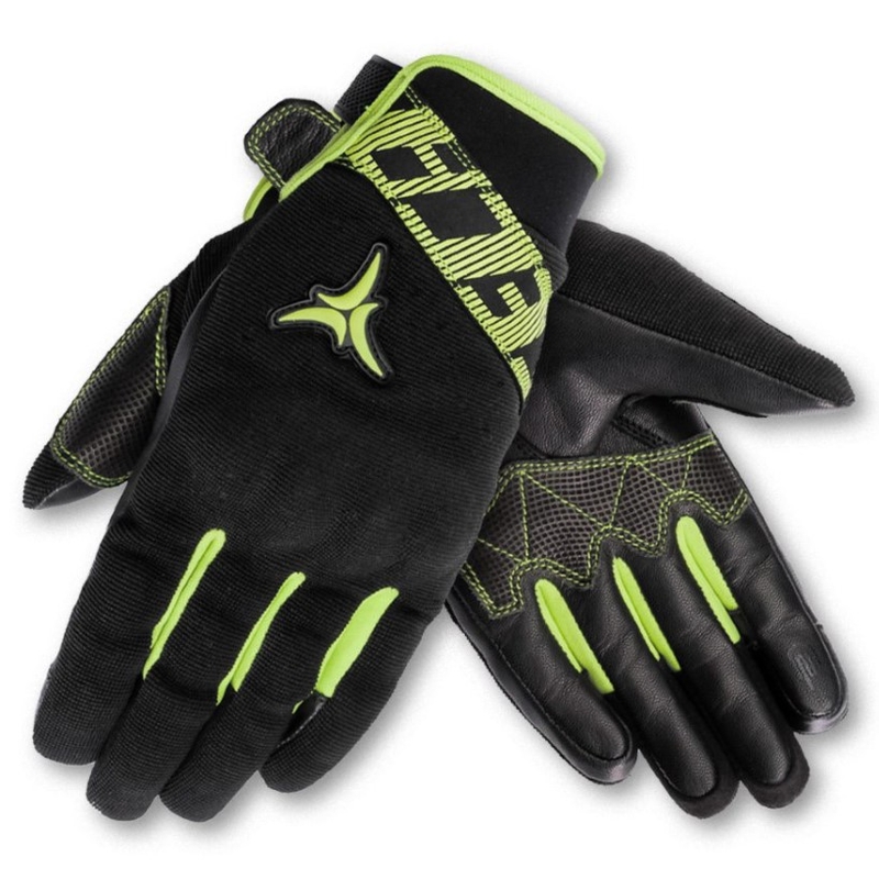 Rękawice motocyklowe SECA X-Stretch Black-Yellow Fluo wyprzedaż