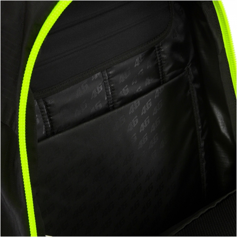 Plecak VR46 Valentino Rossi Ogio czarny-fluo żółty