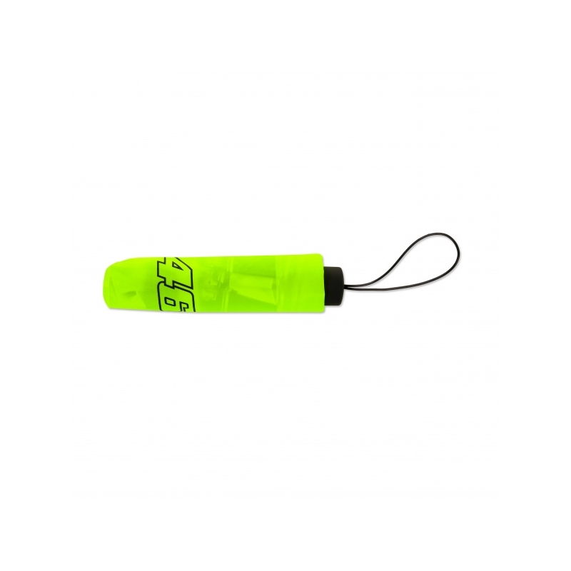 Składany parasol VR46 Valentino Rossi Doctor czarny-fluo żółty