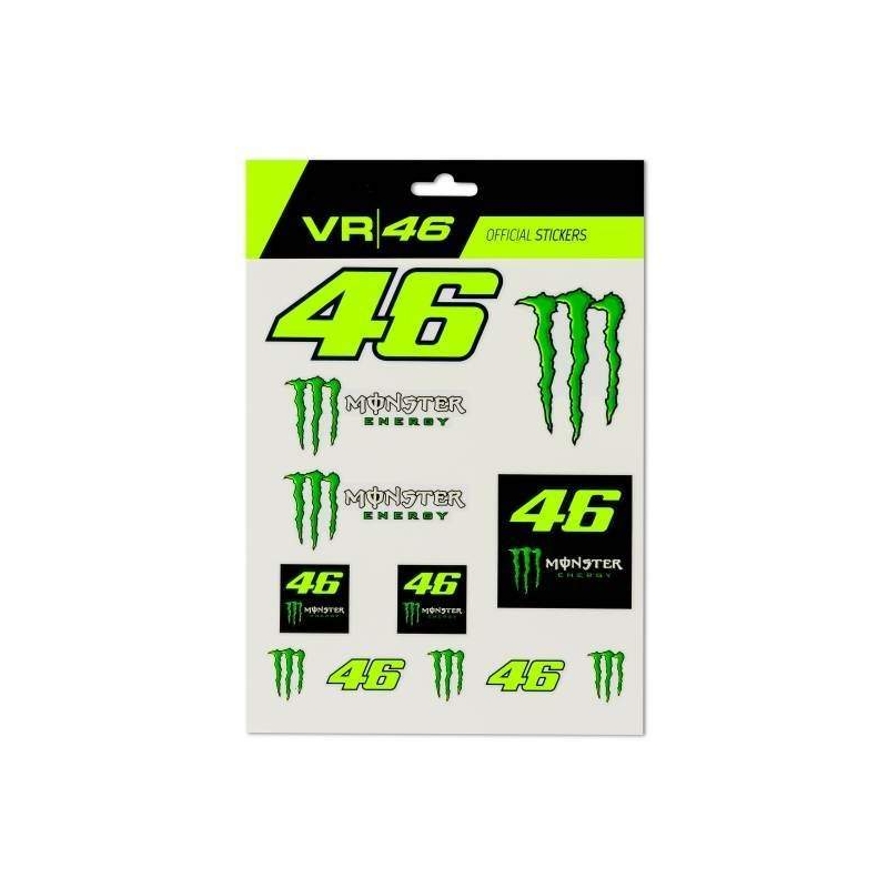 VR46 Valentino Rossi Zestaw naklejek Monster