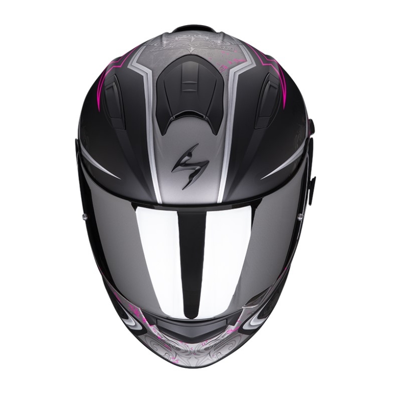 Integralny kask motocyklowy SCORPION EXO-491 RUN matt black-pink