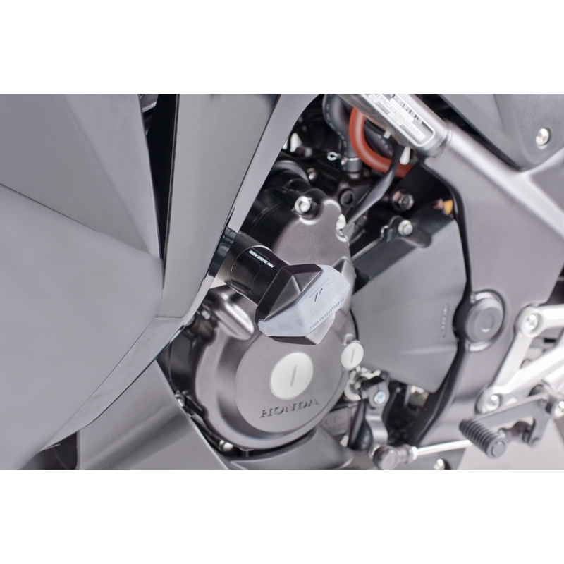 Crash pady Puig R12 - Honda CBR250R (11-15) czarne
