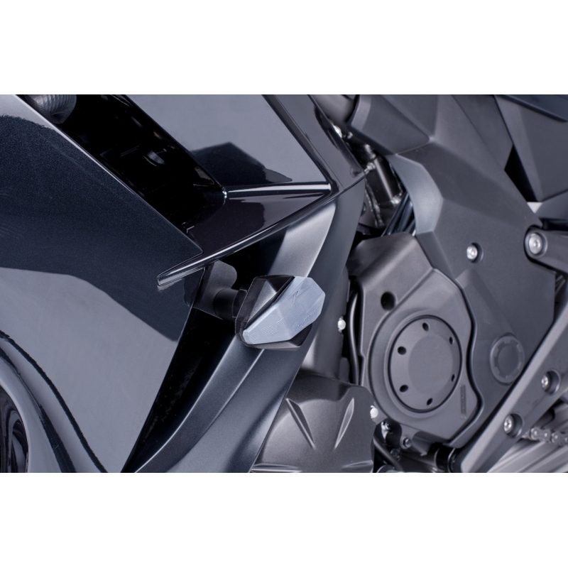 Crash pady Puig R12 - Kawasaki ER-6F (12-15) czarne