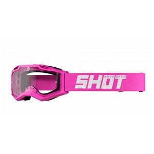 Gogle motocrossowe Shot Assault 2.0 Solid fluo pink.