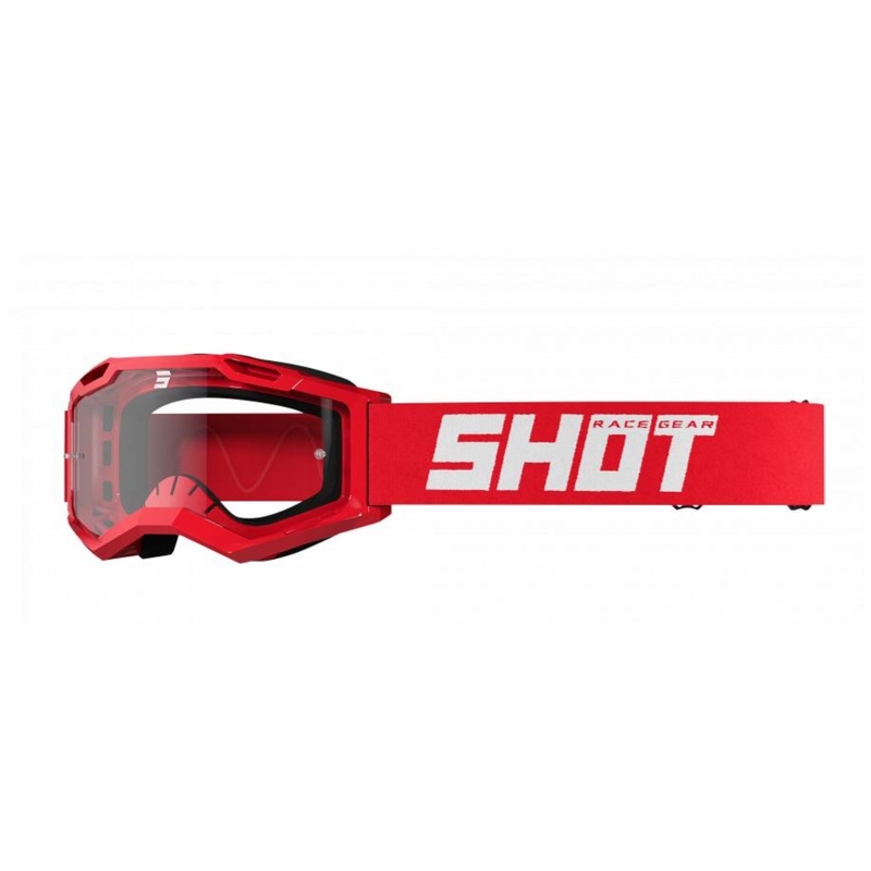 Gogle motocrossowe Shot Assault 2.0 Solid red.