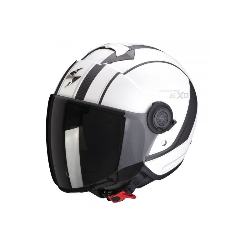 Kask motocyklowy otwarty SCORPION EXO-CITY SCOOT matowy biało-czarny