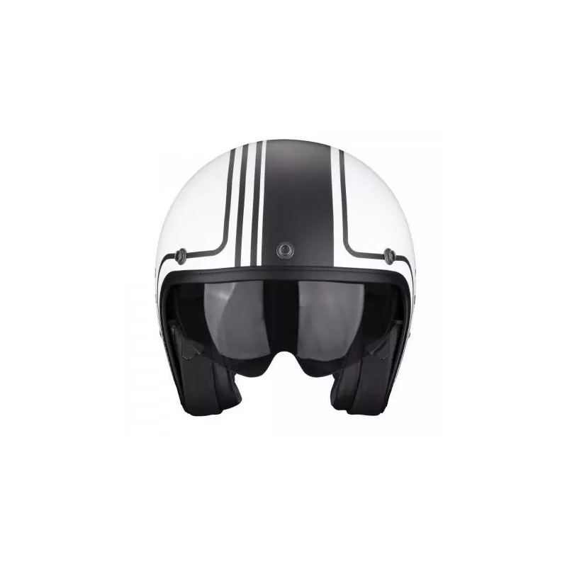 Kask otwarty SCORPION BELFAST EVO RETROL biały