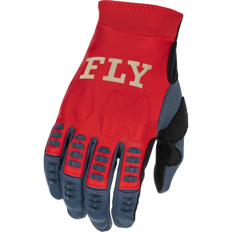 Rękawice motocrossowe FLY Racing Evolution DST 2022 szaro - czerwone