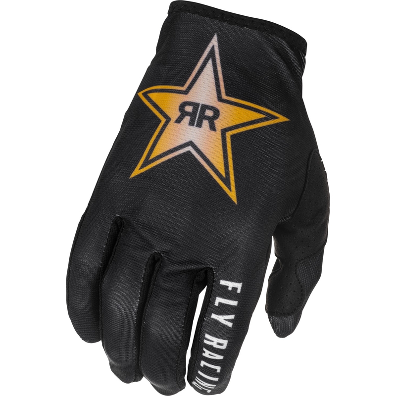 Rękawice motocrossowe FLY Racing F-16 2022 czarne rockstar