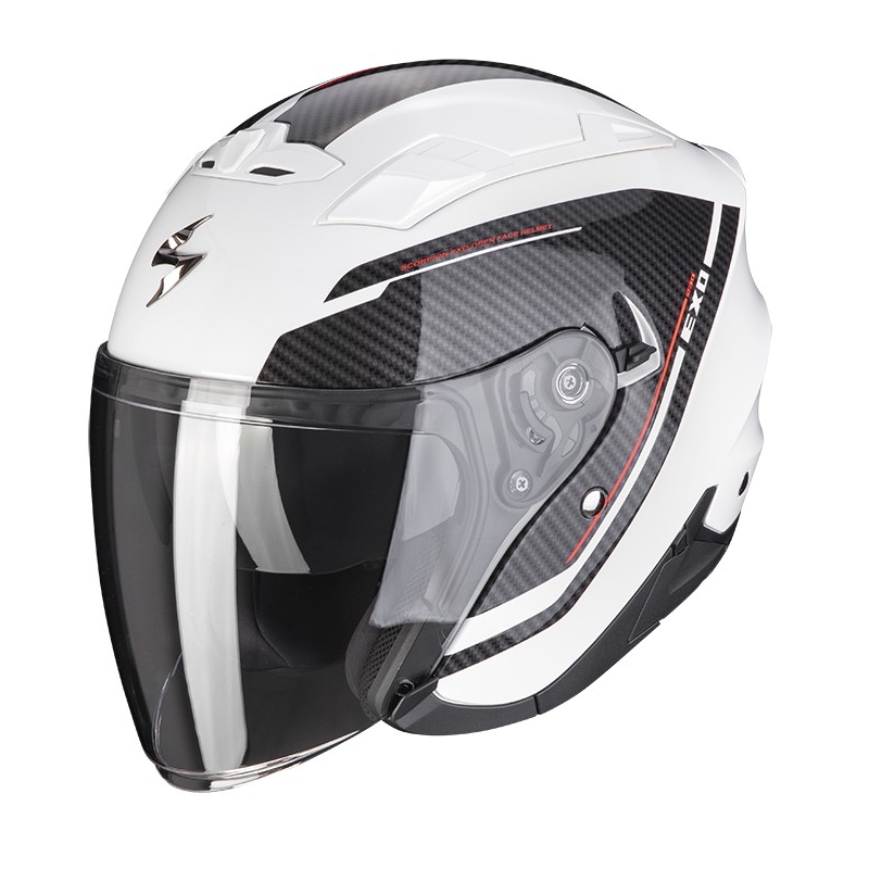 Kask otwarty Scorpion EXO-230 FENIX pearl black and white