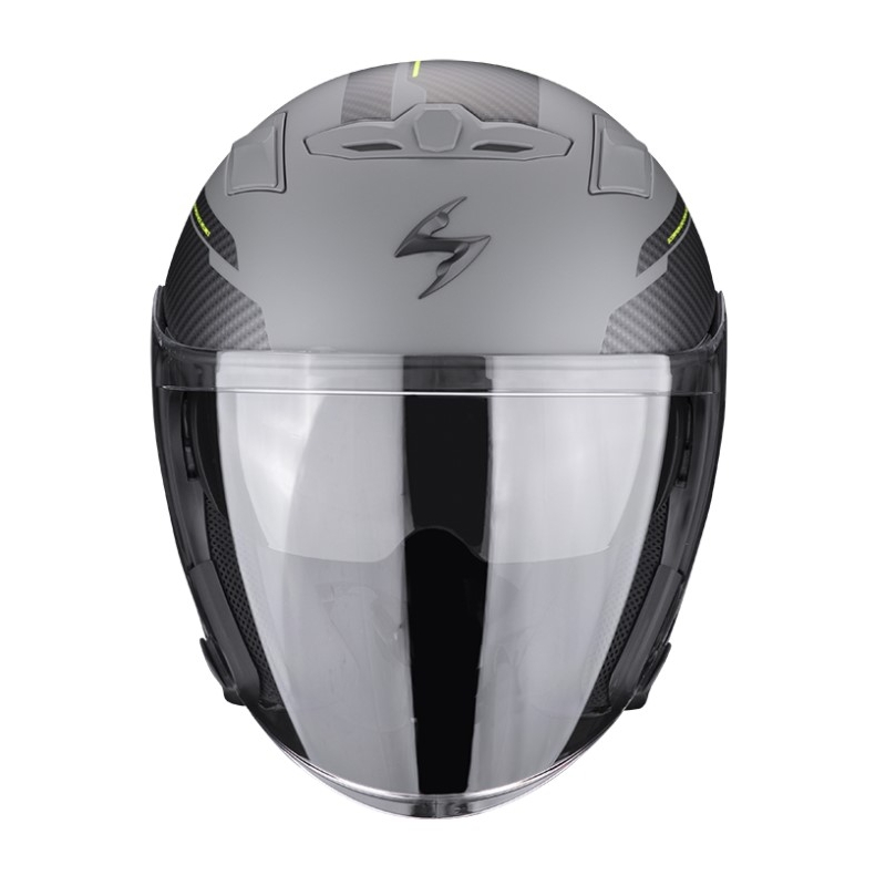 Kask otwarty Scorpion EXO-230 FENIX cementowy szaro-czarny matowy