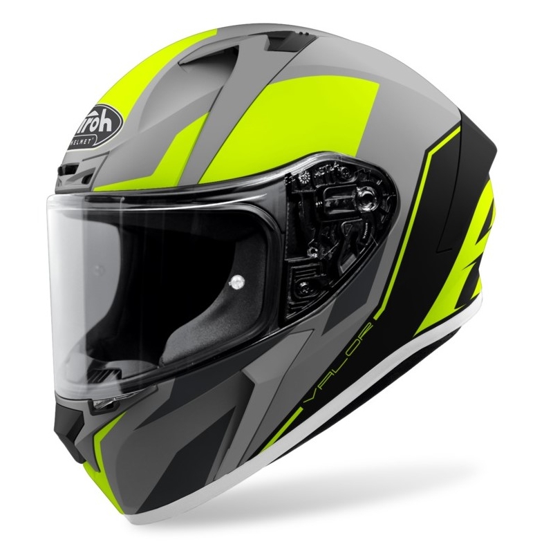 Integralny kask motocyklowy Airoh Valor Wings 2021 fluo żółty matowy wyprzedaż