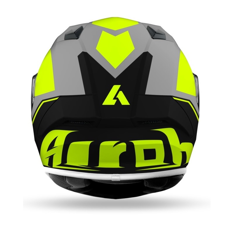 Integralny kask motocyklowy Airoh Valor Wings 2021 fluo żółty matowy wyprzedaż