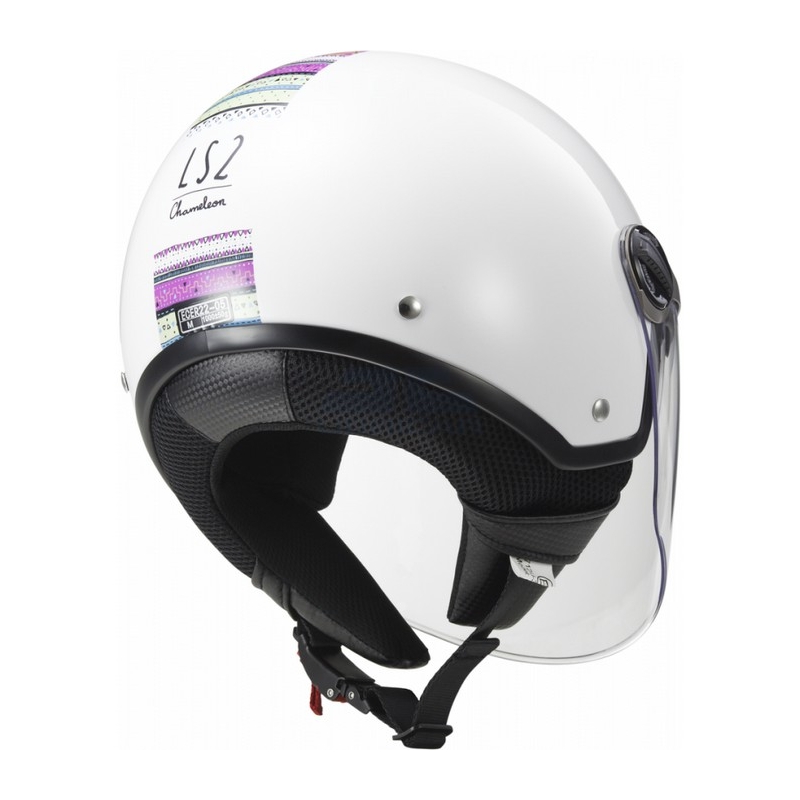 Otwarty kask motocyklowy LS2 OF560 ROCKET II biały wyprzedaż