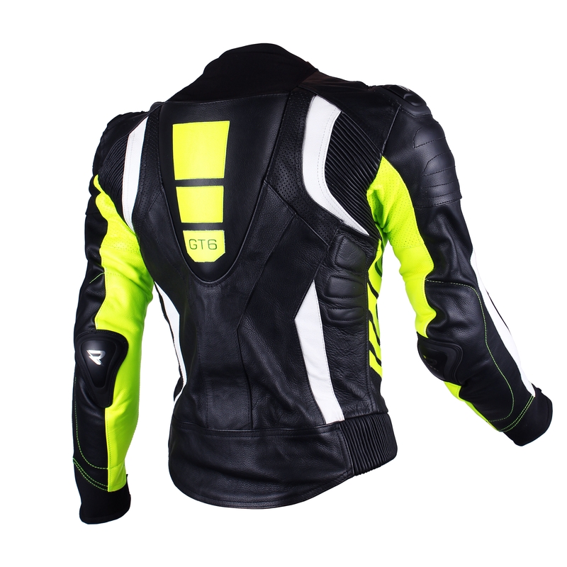 Kurtka męska Street Racer GT6 black-white-fluo yellow wyprzedaż