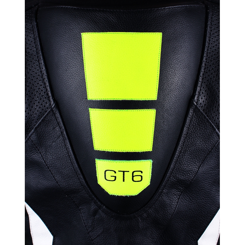 Kurtka męska Street Racer GT6 black-white-fluo yellow wyprzedaż